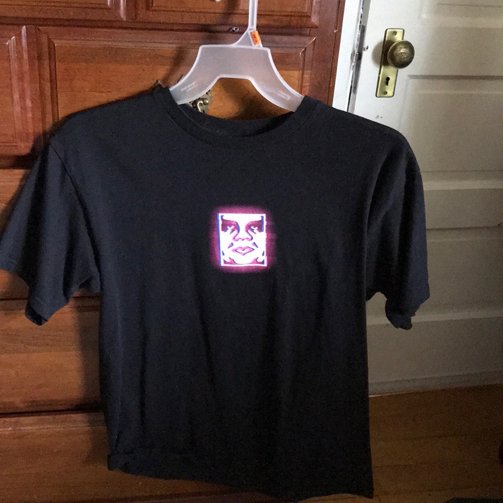 Obey Andre the Giant logo tee